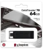 Флеш-накопичувач USB3.2 64GB Type-C Kingston DataTraveler 70 Black (DT70/64GB) - 6